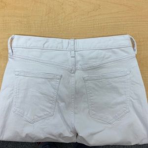 Banana Republic mid Rise white Skinny-size 28